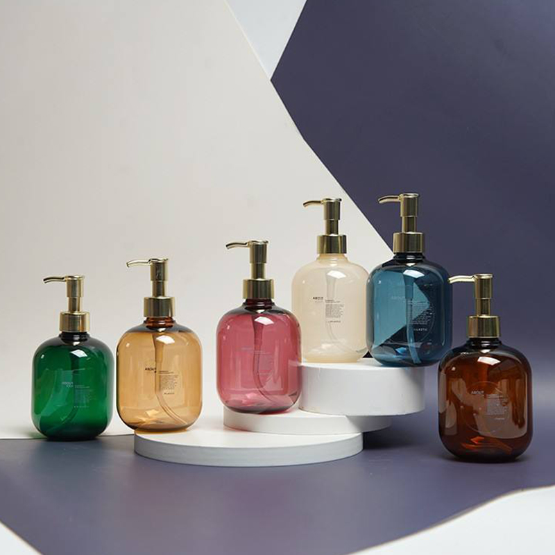 PET Lotion Pump Shampoo Bottle PET Lotion Pump Shampoo Bottle