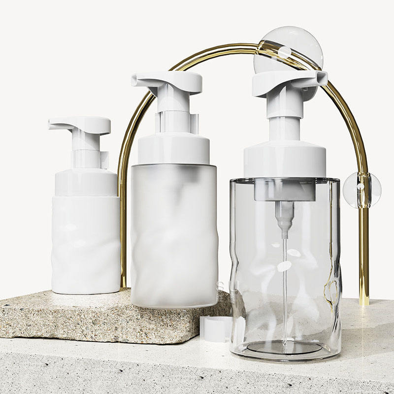 Refillable Spuma Pump Utrem 150ml 250ml 300ml 400ml PET nuda