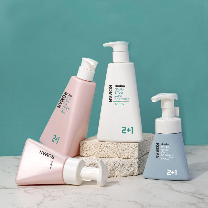 Triangulum 200ml 400ml PET Facial Purgatio Foaming Mousse Pump