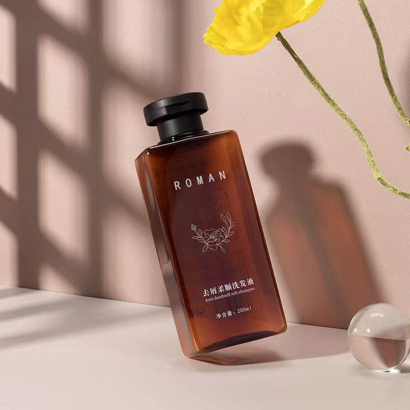 200ml 300ml Hair Arida Exprime Hair Oil PET Utrem Cum Flip Top Cap Square Plastic Shampoo Shower Gel Lotion Utrem