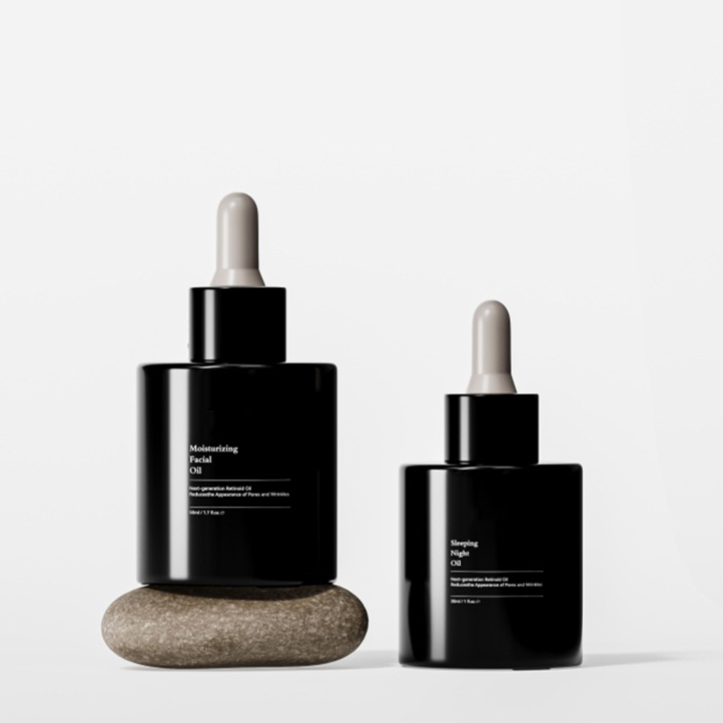 Serum Vitrum Frosted Face Oleum Serum Utrem Packaging