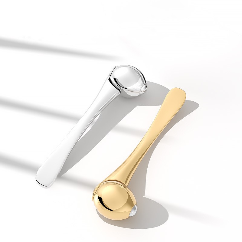 Oculus Roller Massage Stick Eye Cream Applicator Medicamine Spatulas Anti Rugam Facial Cochleari Aurum Alloy Face Care Tool