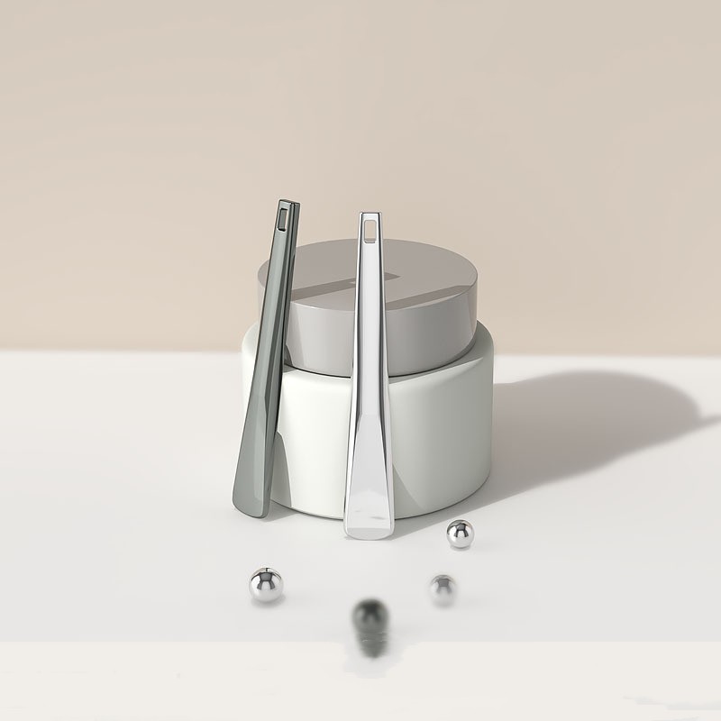 Cream Auri Metalli Applicator Medicamine Spatula Facial Massage Facial Rutrum