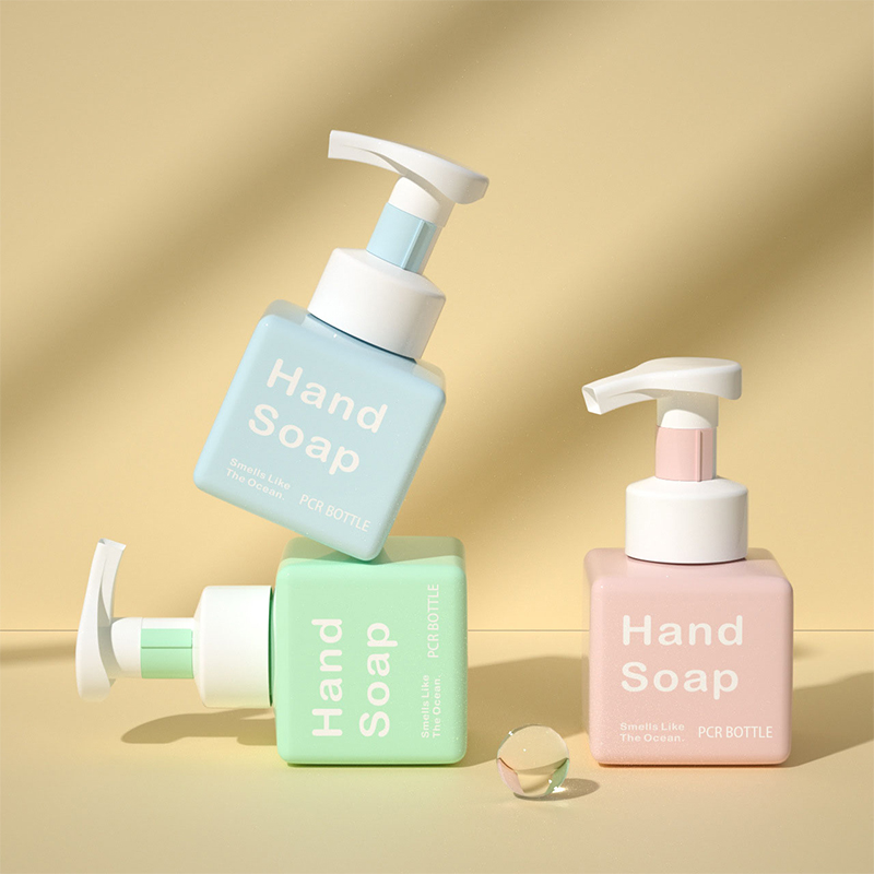 Refillable PCR 250ml Quadratus Facial Purgo Soap Dispensator Plastic manus Soap Corpus lava utrem cum spuma Pump Refillable PCR 250ml Quadratus Facial Purgo Soap Dispensator Plastic manus Soap Corpus lava utrem cum spuma Pump