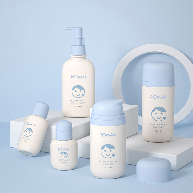 Vacuum Oval Green Plastic PP Utres cum Airless Lotion Pump Vacuum Foundation et Face Cream Utrem