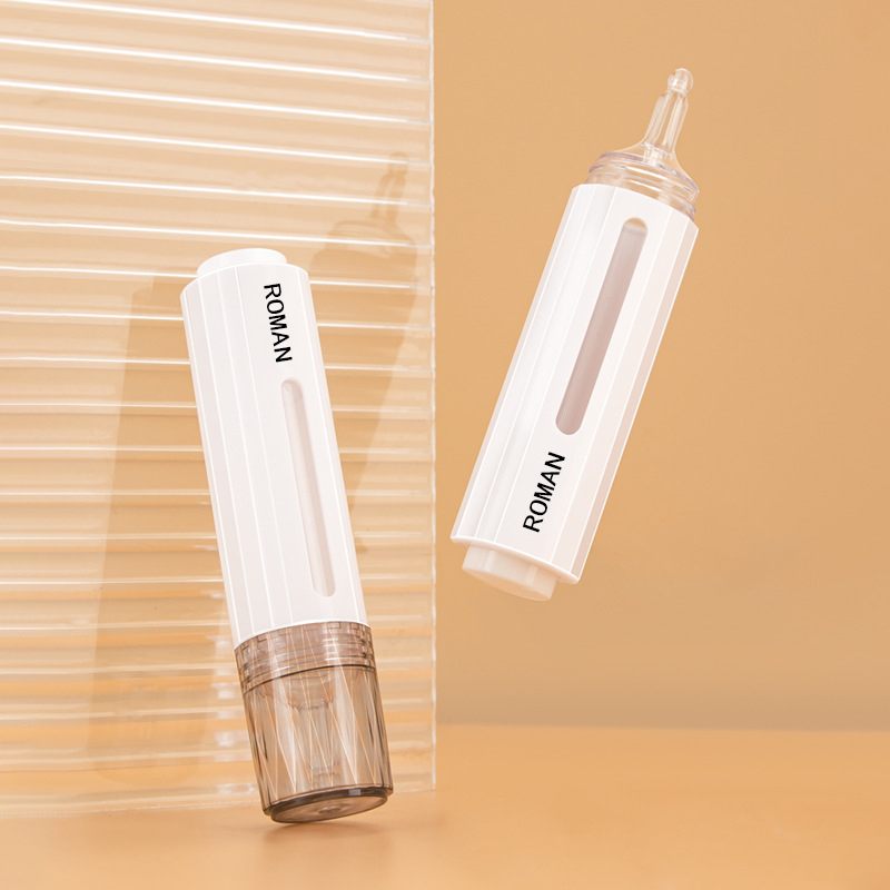 10ml 15ml Medicamine Syringe Shaped Airless Pump Lotion Utrem dentes albentes gel Syringe pro Serum Lotion Utrem