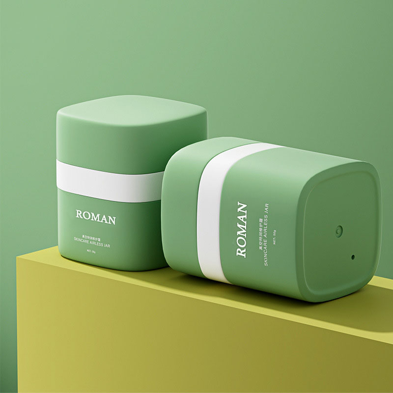 15g 30g 50g per Airless Pump Cream Jars Duplex Wall PP cum plastic Cap pro Lipstick erubesco Mascara Moisturizing Creams