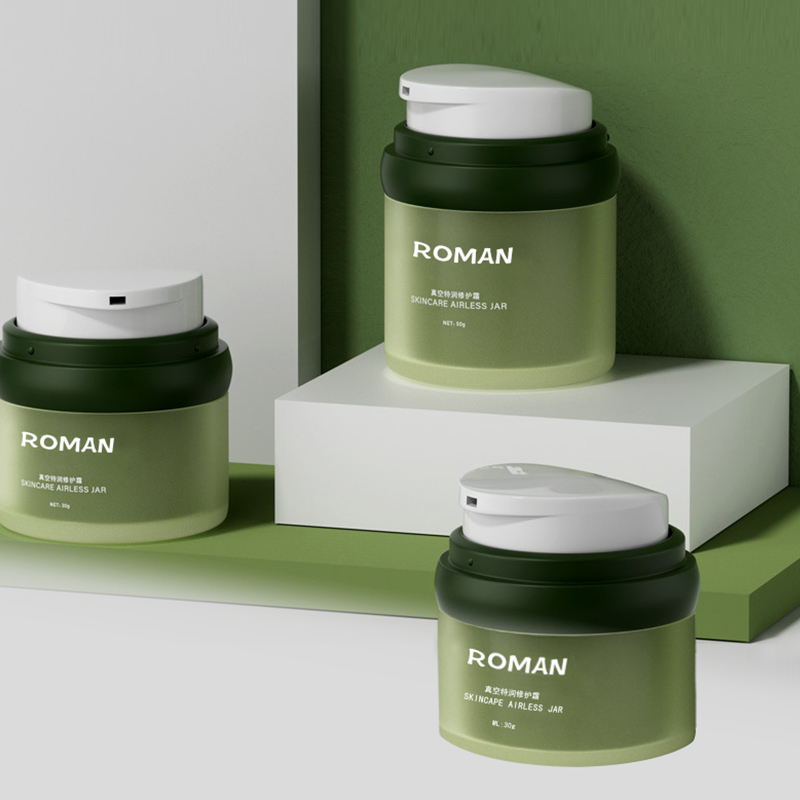 Portable Airless Jar Cosmetic Skincare Face Cream Portable Airless Jar Cosmetic Skincare Face Cream