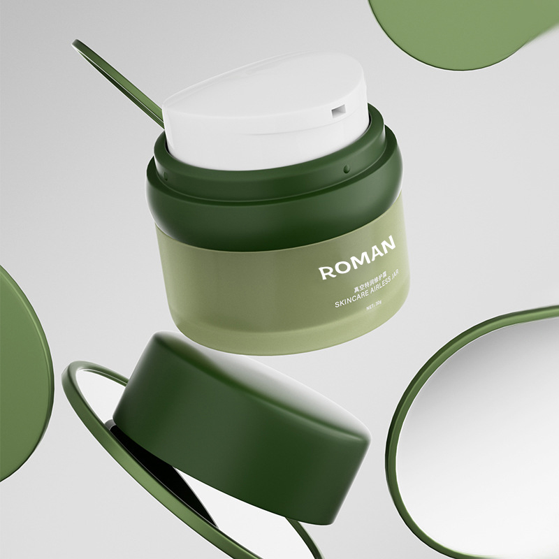 Portable Airless Jar Cosmetic Skincare Face Cream