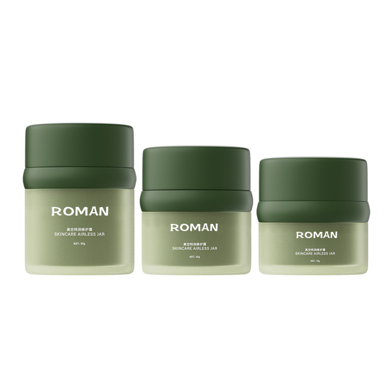 Portable Airless Jar Cosmetic Skincare Face Cream Portable Airless Jar Cosmetic Skincare Face Cream