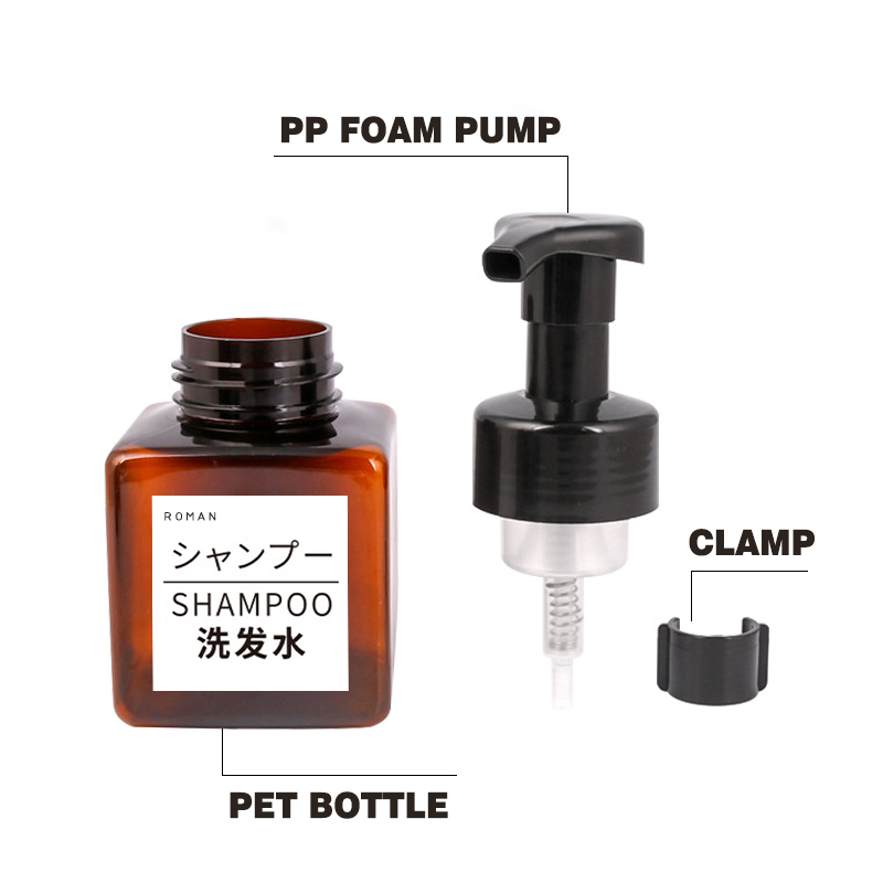 Pet Facial Hand Purgatio Mousse Foam Pump Bottle 200ml 300ml 400ml 500ml 650ml Empty Plastic Square Matte Serena Spray Bottle Screen Printing Pet Facial Hand Purgatio Mousse Foam Pump Bottle 200ml 300ml 400ml 500ml 650ml Empty Plastic Square Matte Serena Spray Bottle Screen Printing