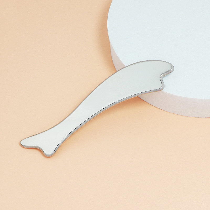 Piscium informibus Cadmiae Alloy Gua Sha Board Cum Proprium Colores et Logo