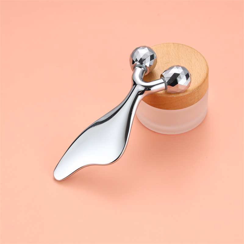Skin Care Massage Tool Zinc Alloy Facial Roller