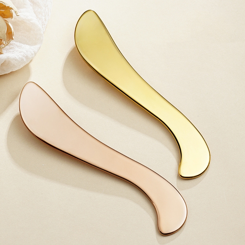 Cadmiae Alloy Gua Sha Tool, cum Nitens Blade Design