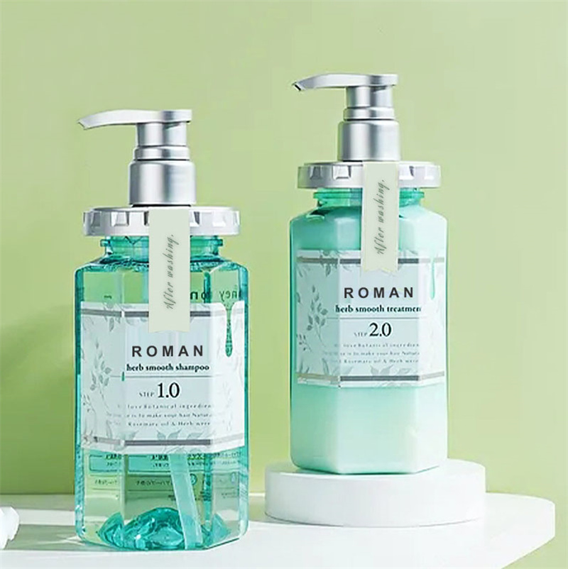 Liquid Utrem Hexagon 300ml 500ml 500ml 600ml PET Plastic Lotion Pump Utrem