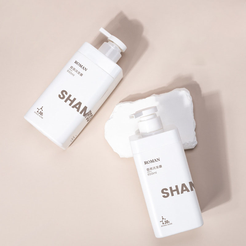 New Design Private Logo Matte White 650ml Square Empty HDPE Plastic Laundry Detergent Liquid Utrem 1L For Shampoo Shower Gel New Design Private Logo Matte White 650ml Square Empty HDPE Plastic Laundry Detergent Liquid Utrem 1L For Shampoo Shower Gel