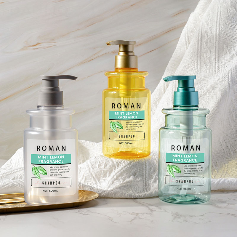 PET Utrem 300ml 500ml Plastic Press Transparent Corpus Lotion Shampoo Shower Utrem Pump Sigillum Cream Unguentum Corpus Tutela