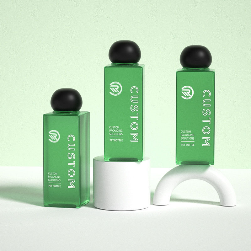 Premium Plastic Square 200ml 250ml Serena Frosted Medicamine Lotion Utres pro Cutis Tutela Serum Premium Toner Packaging Cum Ball informibus Screw Cap