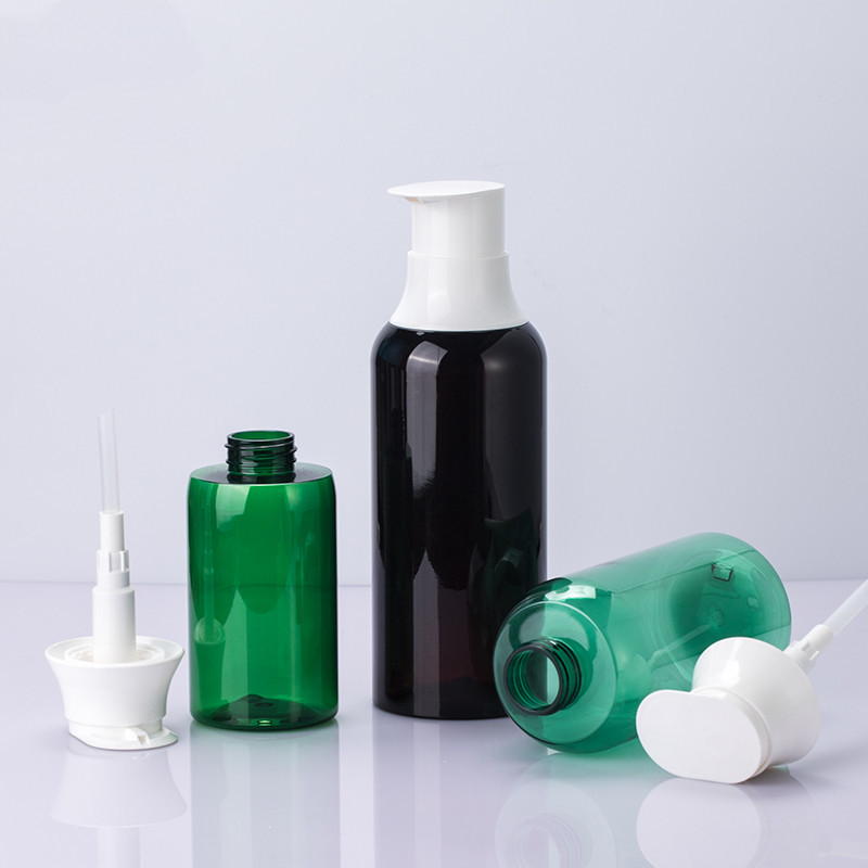 Unique Green 300ml 500ml 650ml PET Novum Figura Lotion Cream Inanis Utrem Round Humerum Shampoo Utrem cum Pump Sigillum Skincare Unique Green 300ml 500ml 650ml PET Novum Figura Lotion Cream Inanis Utrem Round Humerum Shampoo Utrem cum Pump Sigillum Skincare