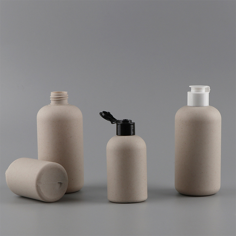 Straw Cosmetic Bottle brings Commodence and Style to Modern Beauty Packaging