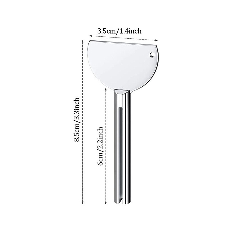 Metallum Toothpaste Squeezer Domum Makeup Skin Care Cream Paste Dispensator For Home Cubiculum Dormitorium Use Accessory Metallum Toothpaste Squeezer Domum Makeup Skin Care Cream Paste Dispensator For Home Cubiculum Dormitorium Use Accessory