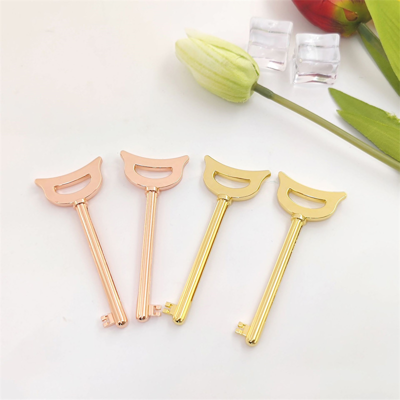 Unique Design of The key-Shaped Zinc Alloy tube Squeezer For Toothpaste Cosmetics Cream Color Pack